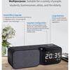 FM Radio Bluetooth Speaker Wireless White Noise Device Digital Table Alarm Clock  Sleep Soothing