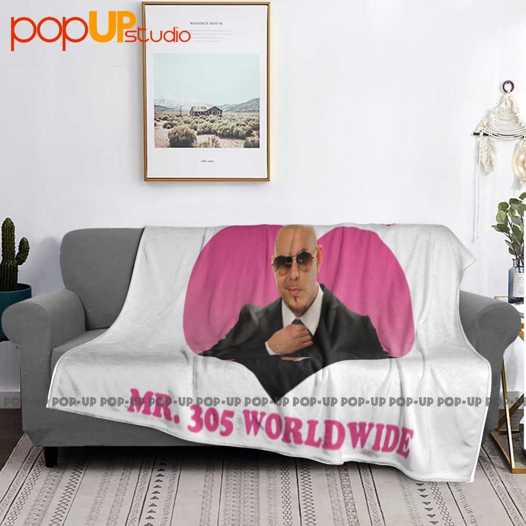 Been There Done That Mr 305 Worldwide Pitbull Ultra-Soft Blanket Quilt Winter Sofa Cover Bed Covers