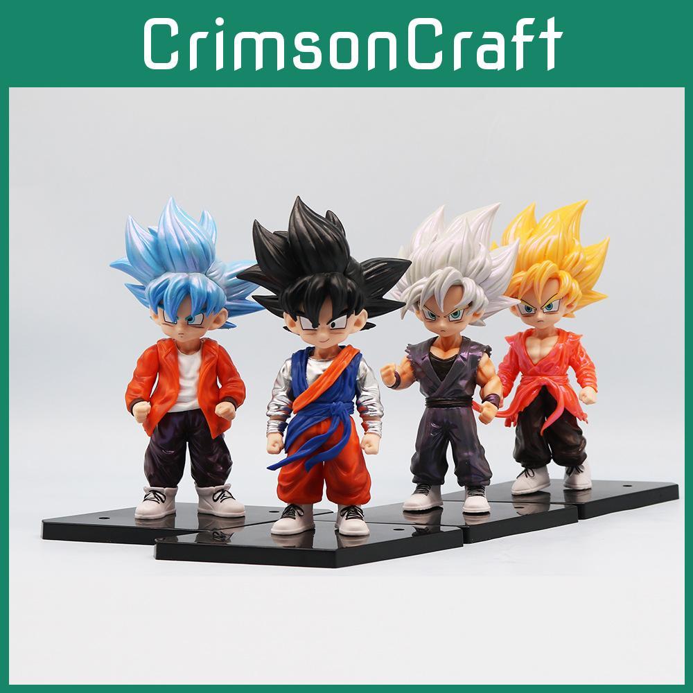 Adorable Q Version Goku Figure From Dragon Ball Z Collectible Pvc Model For Fans