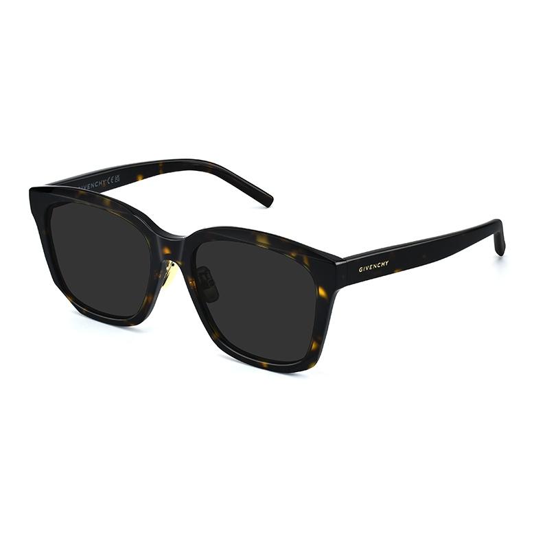 Givenchy Stylish Black Frame Square Sunglasses With UV Protection Compatible With Zeiss Lenses Unisex sunglasses GV40018F Without Gift Box,Trendy Square Frame-01A Black