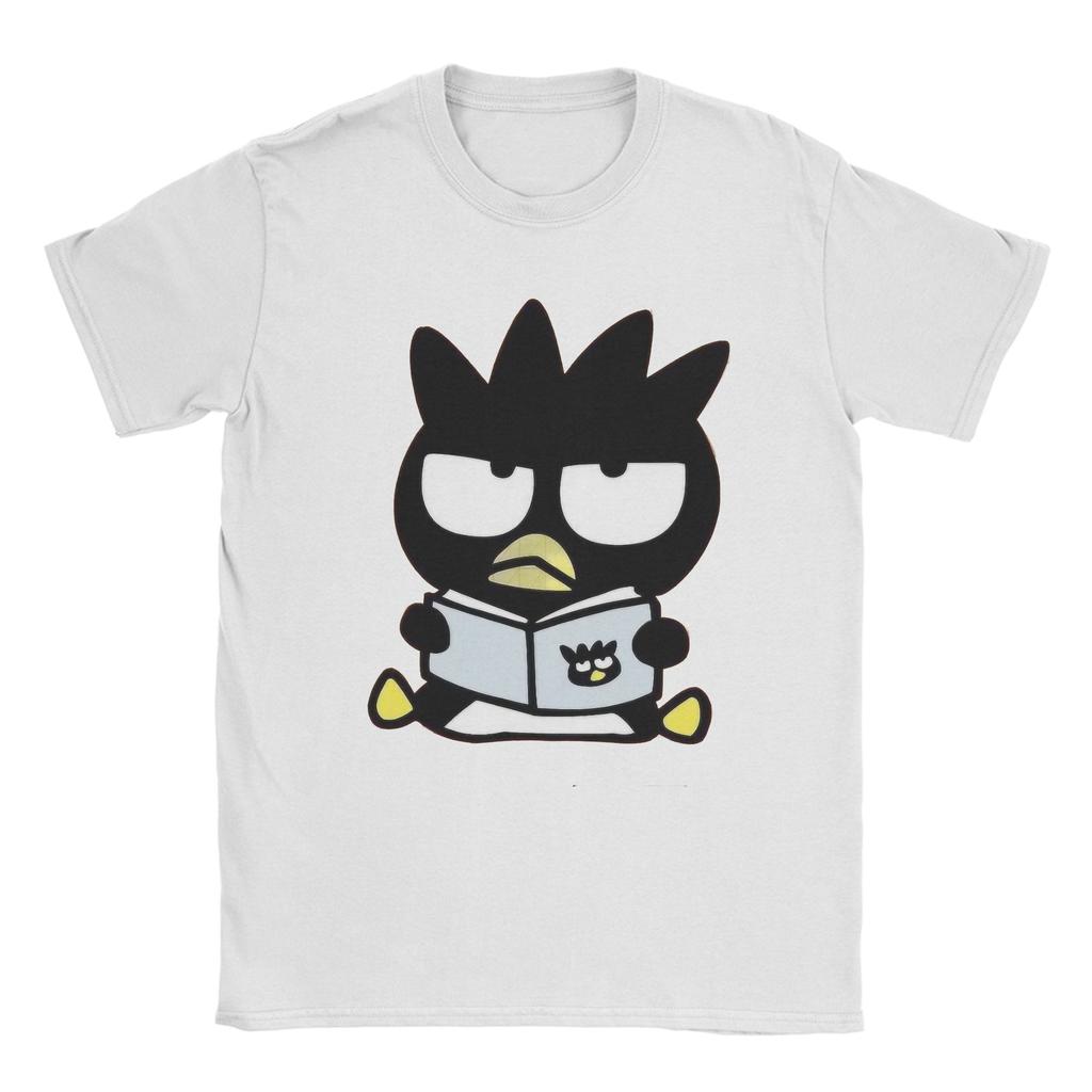 Koszulka Pingwin Badtz Maru dla Mężczyzn Kobiet Bawełniana Koszulka Vintage z Okrągłym Dekoltem i Krótkim Rękawem Odzież Graficzna