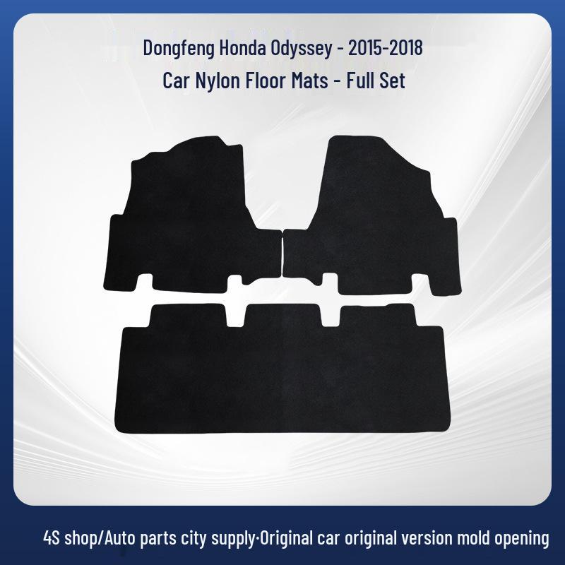 Odyssey 2015-2018 Dreireihiges Auto-Boden- und Kofferraummatten-Set