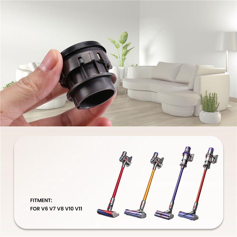 AEE4-For Dyson V6 V7 V8 V10 V11 Vacuum Cleaner Soft Roller Cleaner Head Shell For 20W/30W Motor Snap Motor Bearing
