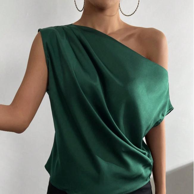Imitation Silk Satin Halter Top 2025 Spring Solid Color Satin Pullover Sleeveless Shirt for Women Wearing Sexy Base Layer Short Top