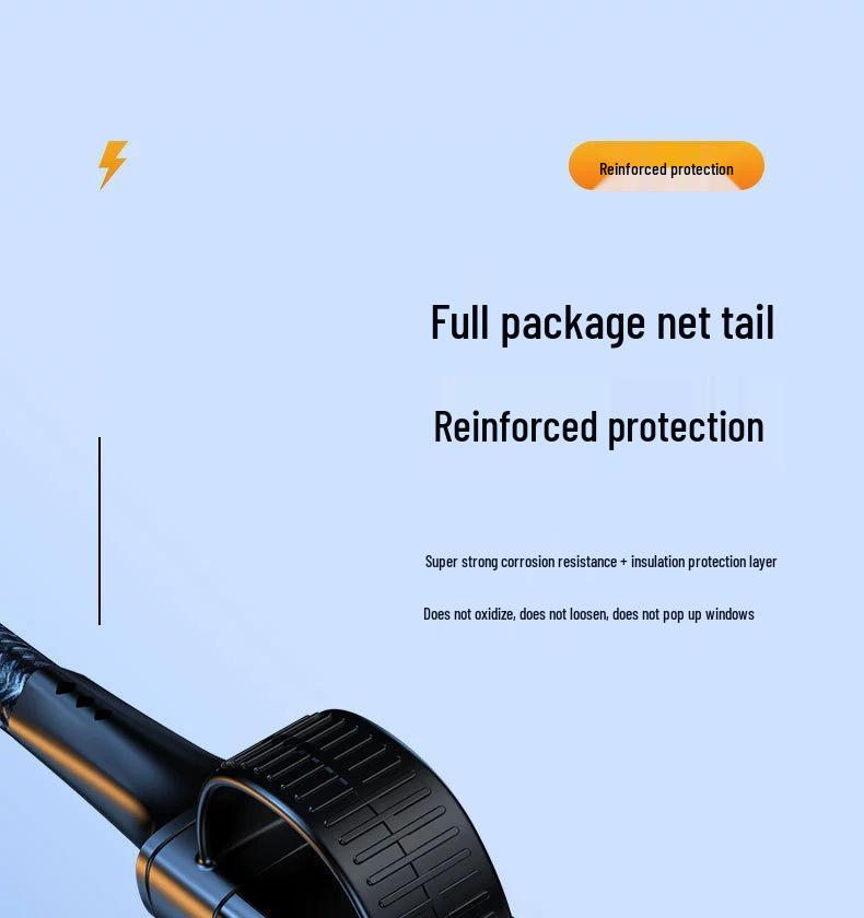 PD Two-in-One Braided Fast Charging Cable for Apple & Huawei