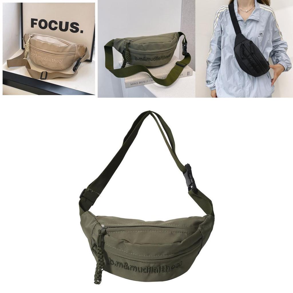 Stylish And Versatile Men's Casual Waist Bag Ideal For Outdoor Activities And Travel