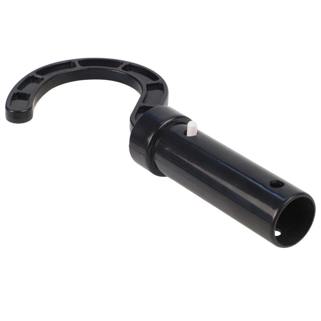 Herramienta de gancho para piscina Compatible con aspiradoras de piscina robóticas Diseñada para usar con pértigas telescópicas de piscina estándar