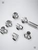 Stainless Steel Right Angle Elbow Union Tee Four-Way Pipe Fitting Combo