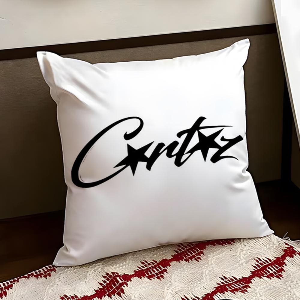 

Fashion Brand CCorteizS Cushion Cover Reversible Soft Durable Pillow Cover Home Car MultiScene Use for Daily Comfort 30X30cm