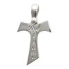 Tau Cross God Love You Pendant Silver Cross