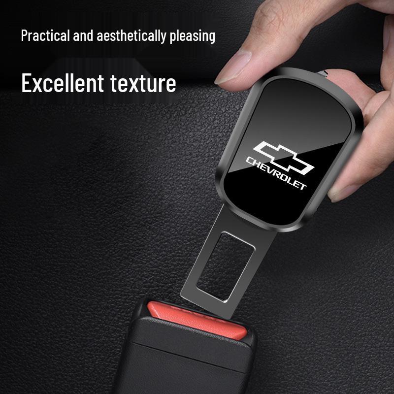 Compatible Seat Belt Clips for Chevrolet Models: Orlando, Malibu, Cruze, Equinox, and More.