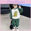 Stylish Boys Spring Outfit Set For Kids Featuring Soft Cotton Fabric And Cartoon Designs For Ages 3 To 8 Perfect For Spring And Autumn Wear
