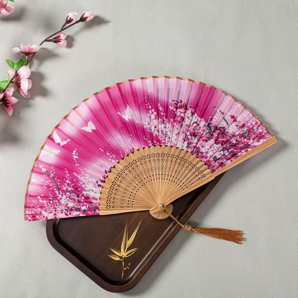 Japanese Fan Stylish Dance Fan Craft Fan Decorative For Party Women Photography