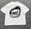 New European And American Style Printed Comfortable And Breathable Round Neck Pure Cotton Tshirt Suitable For Both Unisex And Unisex