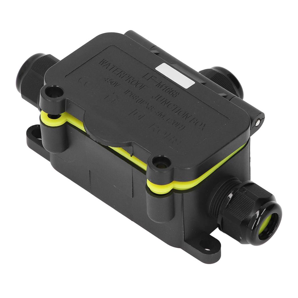 Water Proof Electrical Box, 3 Way IP68 Junction Box for LED Lights, 40A 450V Outdoor Connection Box for Street Lights,  , with Silicone S