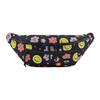 Colorful Floral Smiley Icon Waist Bag Women Waist Bag Black VN0A3NG7BDB