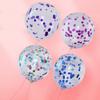 Latex  Transparent  Balloon 12-inch Sequined Confetti Holiday Wedding Decoration Confession Balloon