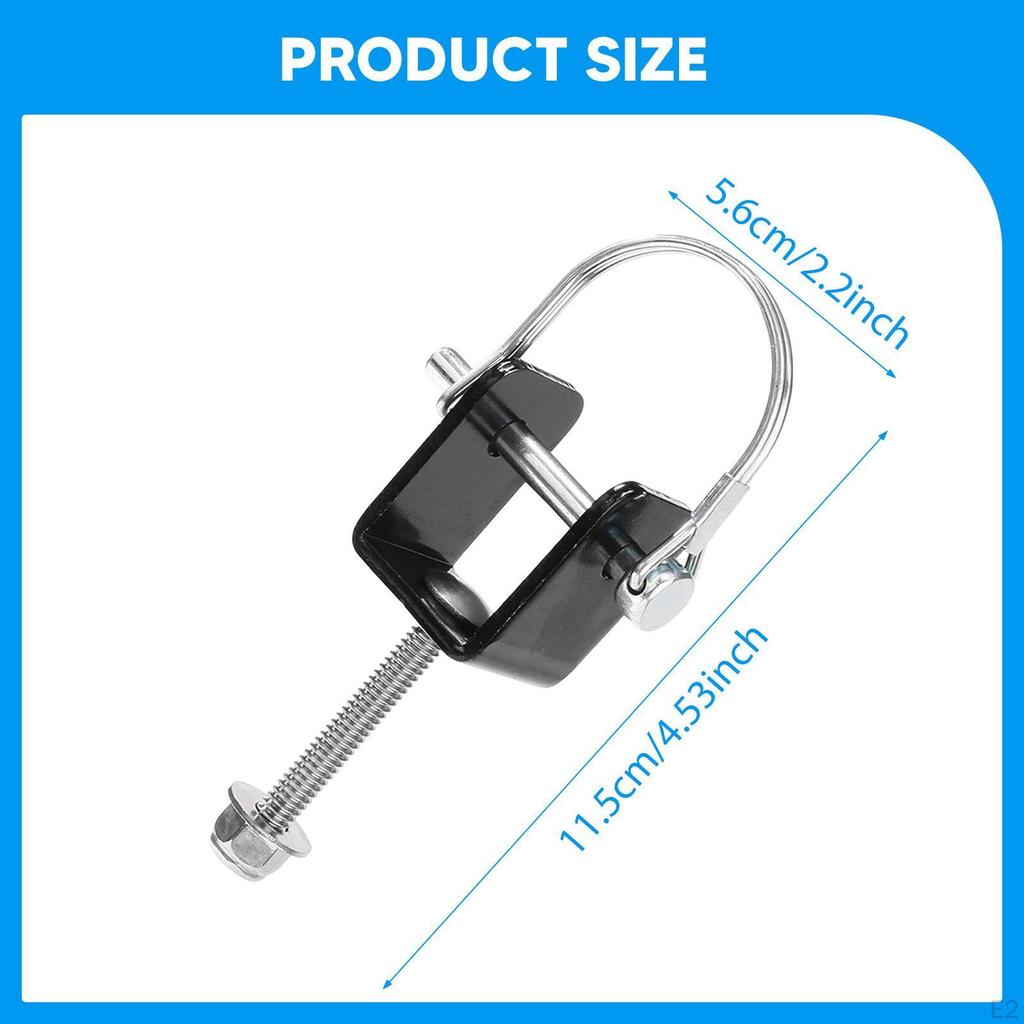 402 Boot U-Bügel Heckspiegelbolzen Bugöse Zurrgurt Premium Anhänger Hohe Zuverlässigkeit