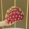 High-class Social Event Diamond-encrusted Clutch Bag Fashionable Handbag Crossbody Bag for Women