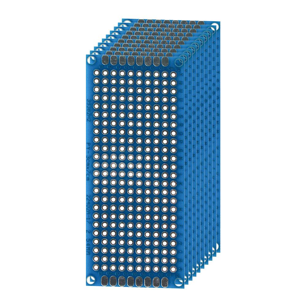 5-40PCS PCB Board Breadboard 2x8 3x7 4x6 5x7 7x9cm Universal PCB Experiment Blue Prototype Circuit Boards Diy Electronic Kit