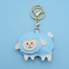 1Pcs Cute Cartoon Sheep Hanging Ornament 2027 Year Of The Sheep Pu Leather Pendant For Key Accessory Holiday Party Favor