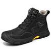Męskie wysokie antypoślizgowe buty turystyczne Outdoor krótkie buty Ciepłe pluszowe buty Jesień i zima