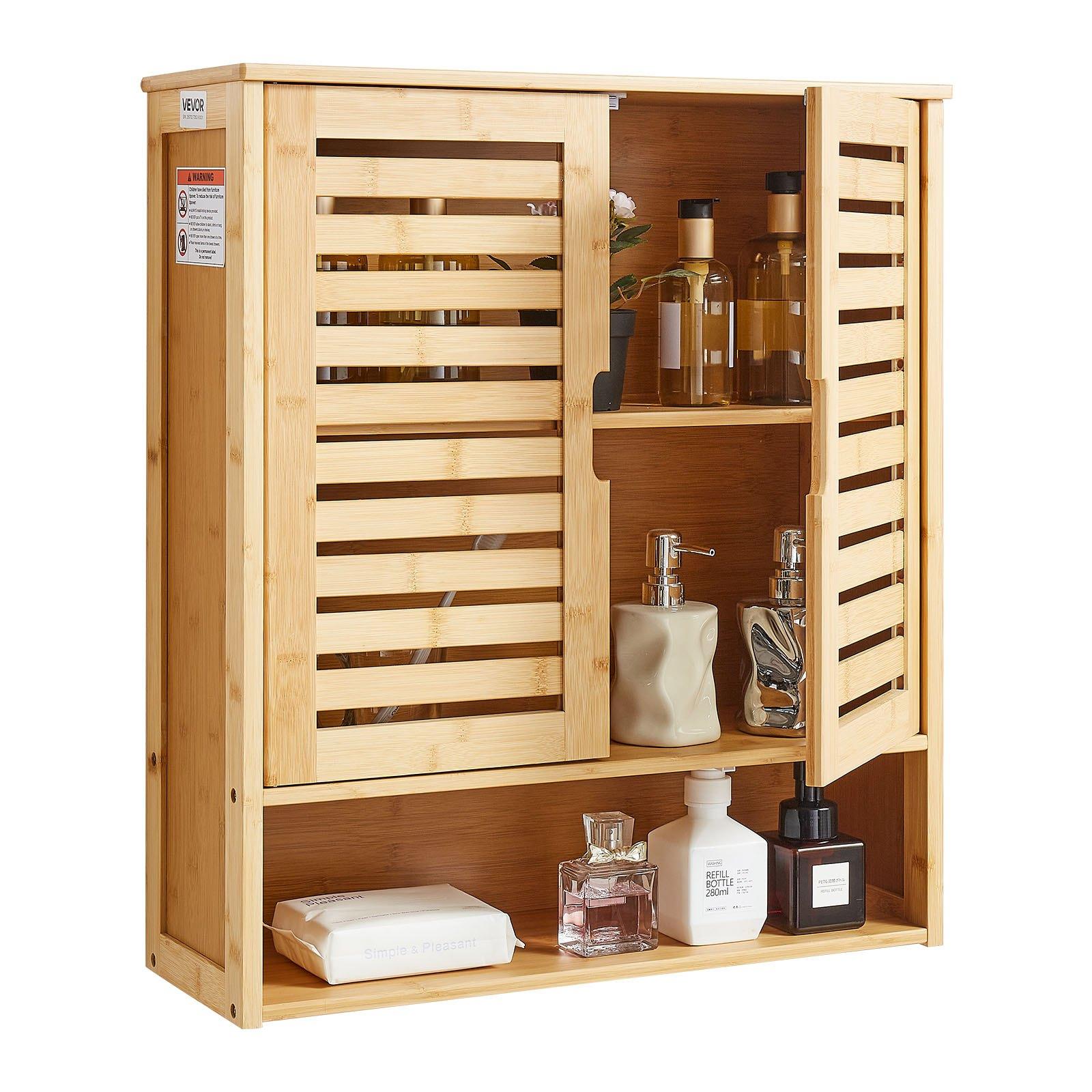 VEVOR Bathroom Wall Cabinet, 2 Doors