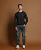 PANICALE Black Unisex Slim Fit Soft Pocket Knit