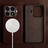 Luxury Magnetic Genuine Leather Case For Xiaomi 17T Pro 15TPro 14T13T 15pro Business Oil Wax Phone Back Cover for Magsafe Cases