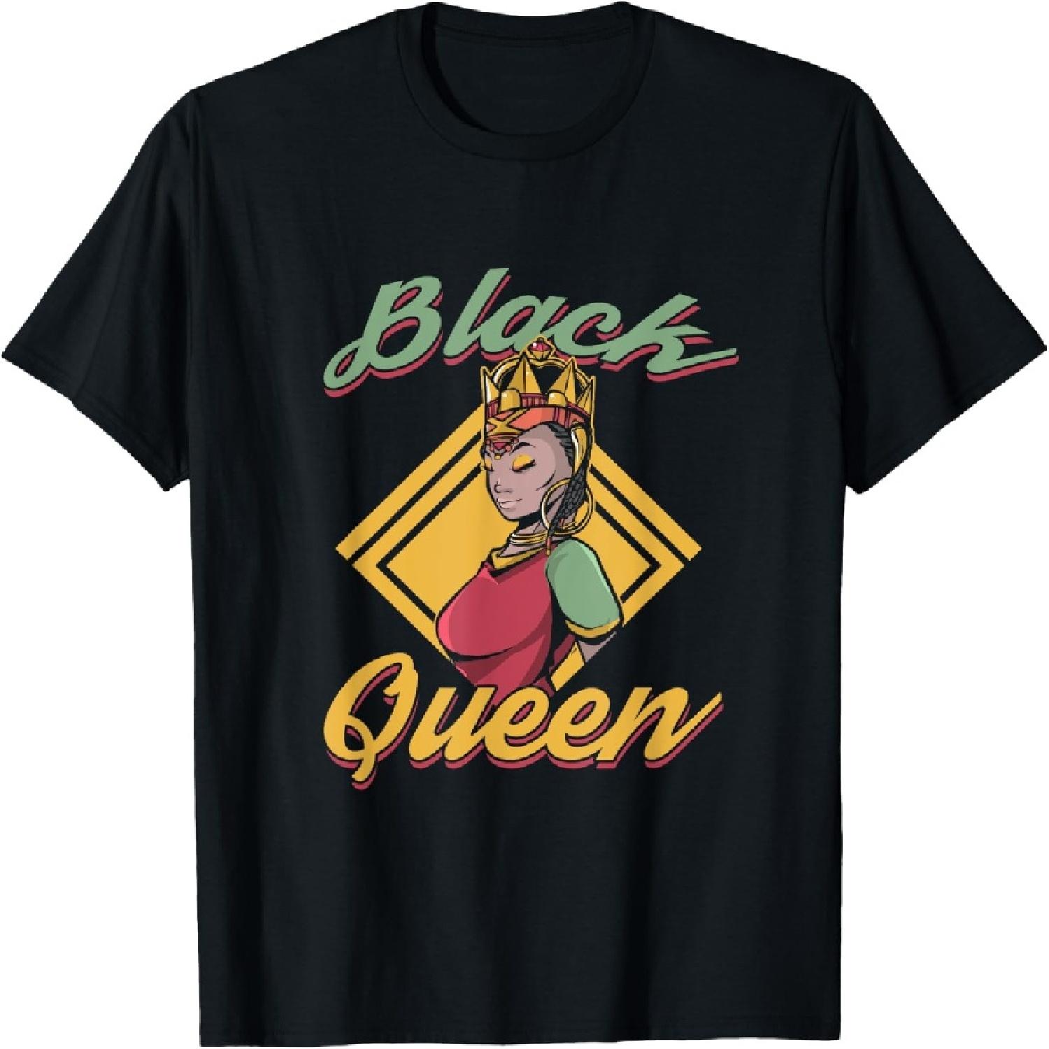 

Melanin Egyptian Black Queen Egypt Breed Equal T-Shirt XXXXXL різнокольоровий