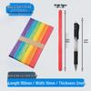 Colored Wooden Popsicle Sticks for DIY Crafts & Kindergarten Activities