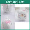 Adorable Plush Bear Keychain Soft And Cute Stuffed Toy Doll For Backpacks