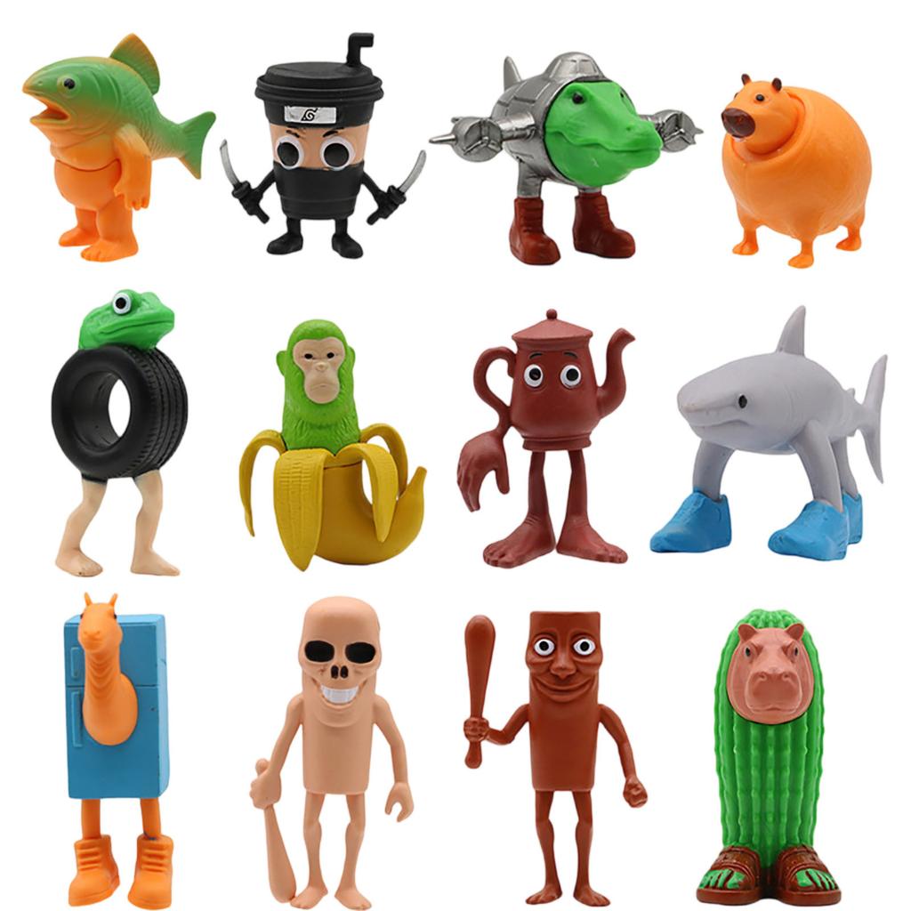 Small Dolls Kit Ornaments Model Doll ABS Decoration Children's Toy Gift