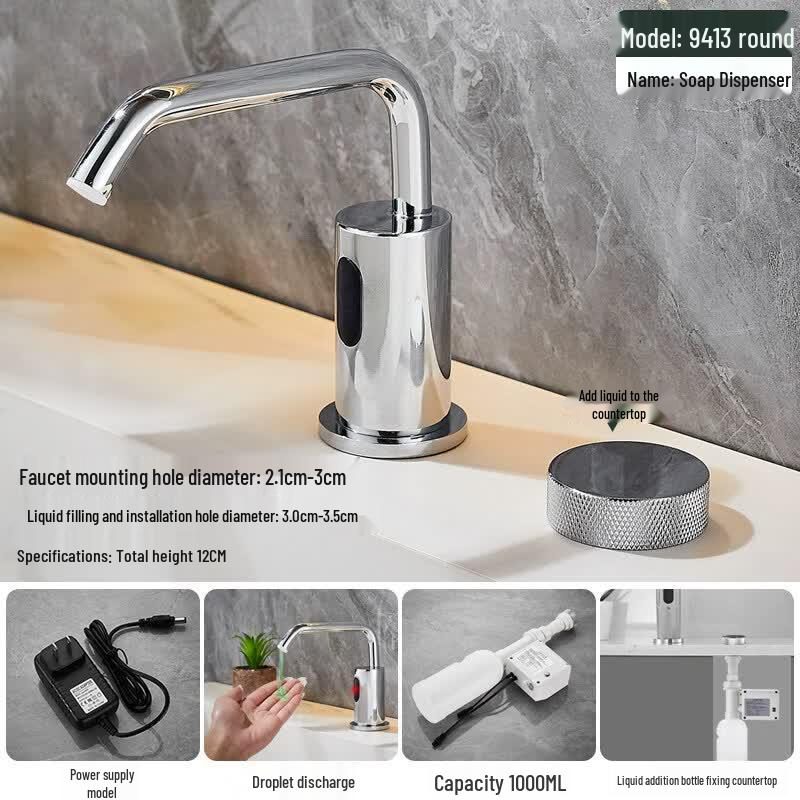 Automatic Sensor Faucet Liquid Soap Dispenser