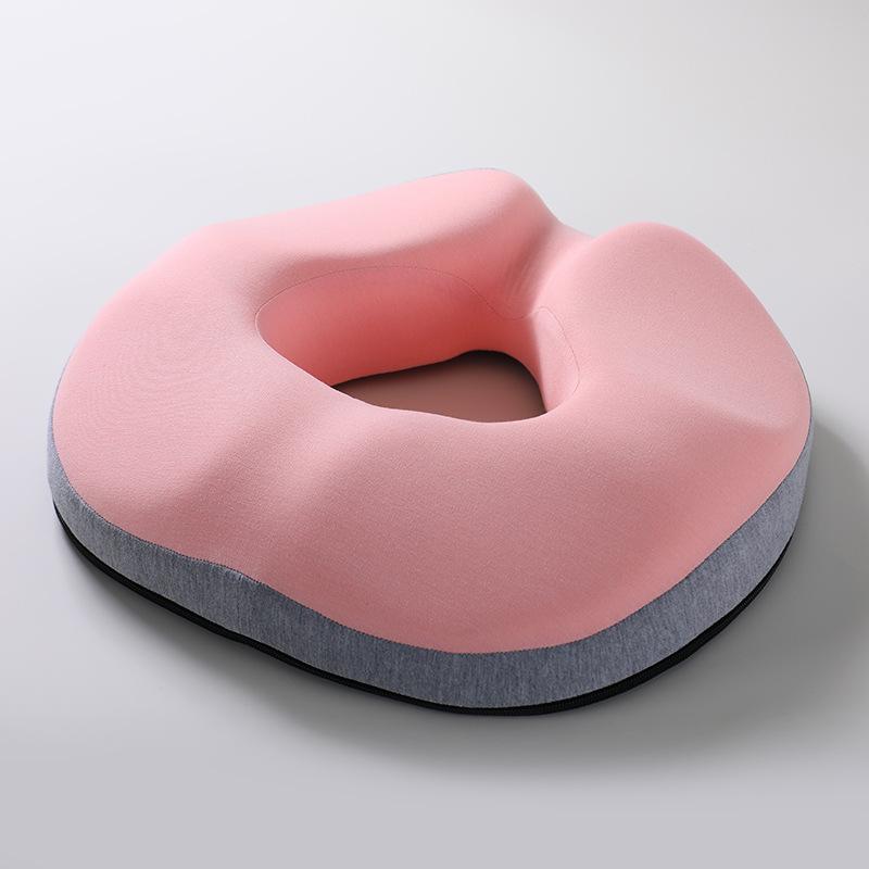 Memory Foam Seat Cushion for Hemorrhoid Relief, Pregnancy, Episiotomy, Coccyx Support, and Long Sitting Sessions