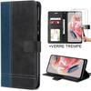Case - E.F.CONNECTION - For Xiaomi Redmi Note 12 5G - Synthetic - Two-tone - Wallet with Cards