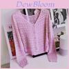 Cardigan estivo in seta ghiaccio con design traforato da donna Primavera 2025