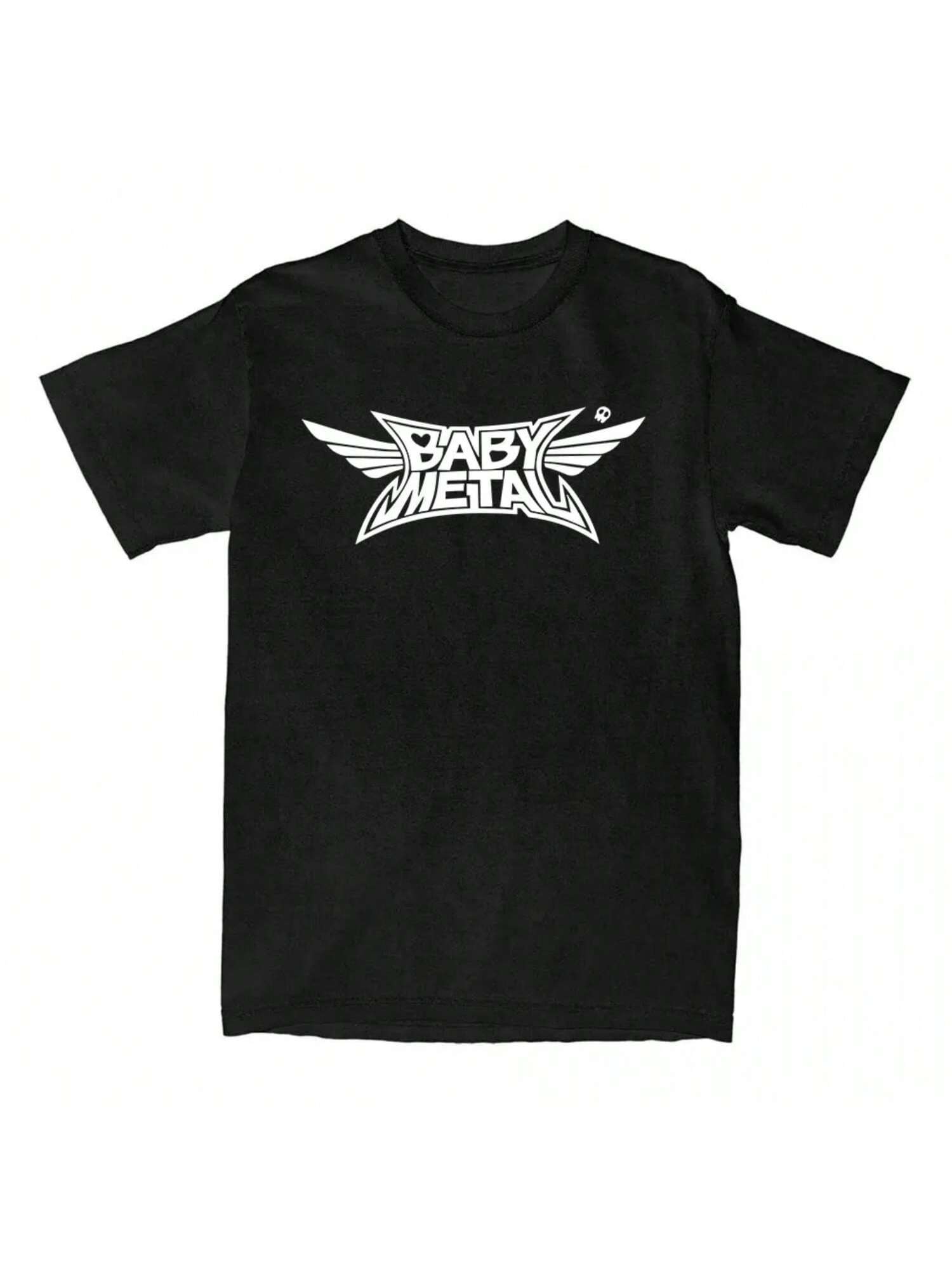 Japanese Band BABYMETAL T-Shirt Short Sleeve Cotton Summer Tshirts For Wounisex Casual Unisex Hip Hop Streetwear Graphic Clothing S разноцветный