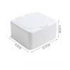 Desktop Storage Box Mini mit Deckel Pop-up Wattestäbchen Kosmetik Baumwolle Kunststoff Staubdicht Student Clutter Organizer