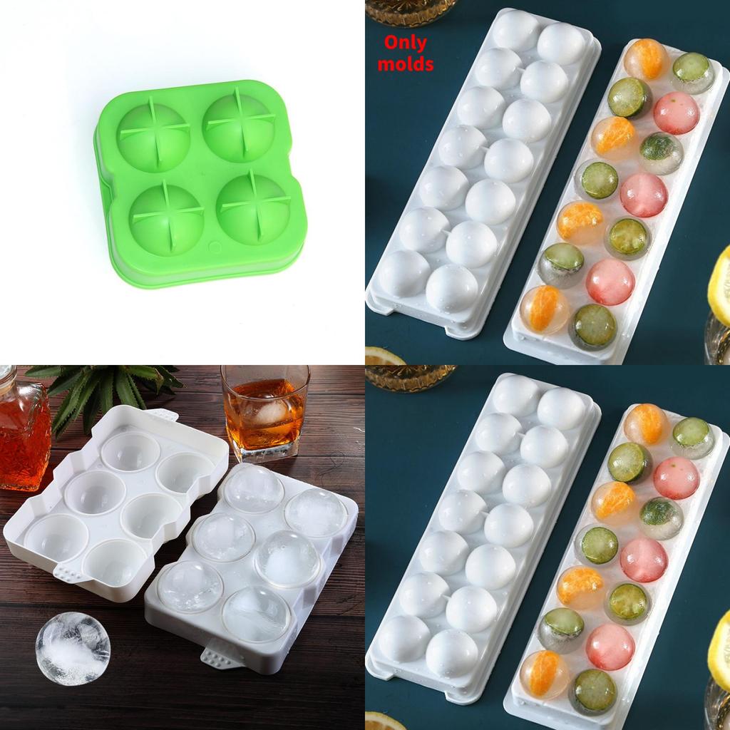 Elegant Whiskey Box Ice Ball Cube Maker Tray Ideal For Entertaining Guests