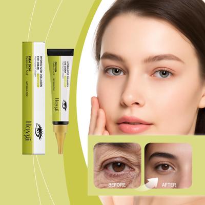 Crema de Ojos con Retinol, Hidratante Suave para la Delicada Zona del Contorno de Ojos, Loción Nutritiva Diaria para la Piel de los Ojos