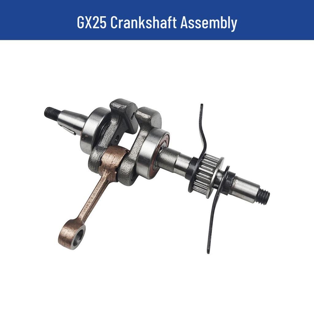 GX25 Lawn Mower Parts: Ignition Coil, Carburetor, Starter, Oil Can, Spark Plug for Four-Stroke Gasoline Engine