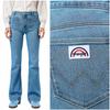 Wrangler Tidal Glow Women's Flare Jeans W28 L32