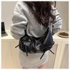 1Pcs Lazy Style Large Capacity Hobo Casual Bags Fashion Trend Women Single Shoulder Bag For Students Girls