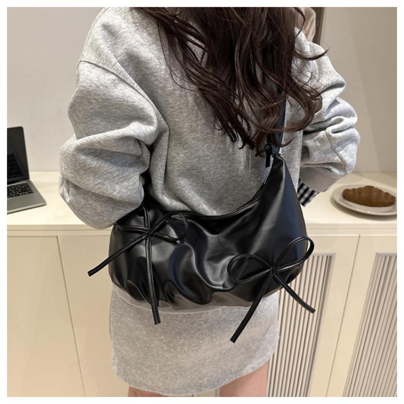 1Pcs Lazy Style Large Capacity Hobo Casual Bags Fashion Trend Women Single Shoulder Bag For Students Girls