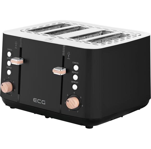 Тостер ECG ST 4768 timber black