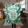 Custom Name,Celtic FC Printed Flannel Blanket, soft throw for bedroom sofa, washable, Christmas present, great gift.