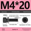 Class 12.9 Socket Head Cap Screw with Washer - M4/M5/M6/M8/M12 Cylindrical Head Three-Piece Combo