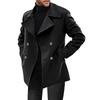Men's Trench Coat Spring and Autumn Men's Coat Mid-length Casual Men's Coat