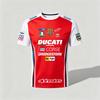 Men's Ducati Corse Racing T-shirt Short Sleeve Motorbike Team Jersey Breathable Quick Dry Motorcycle Sports Tee